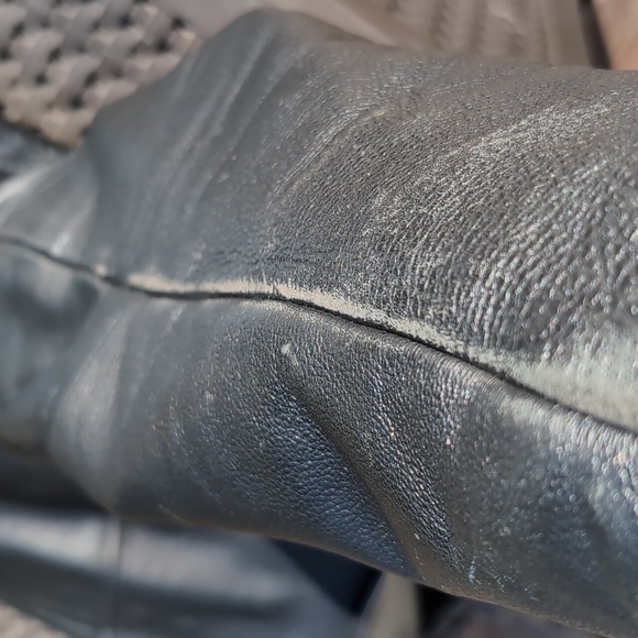 Danier Leather Coat Men's Large Long Tall - Picture 14 of 16